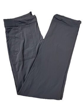 Vina Pants Women’s Stretch Drawstring Jogger Hiking Travel Lightweight Gray Sz M